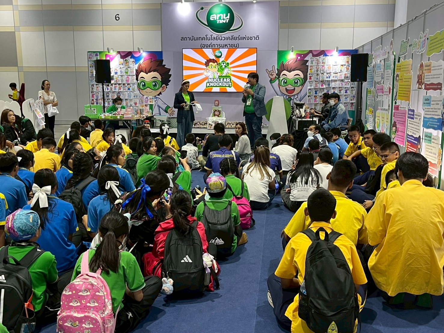 TINT visits covid hospital center