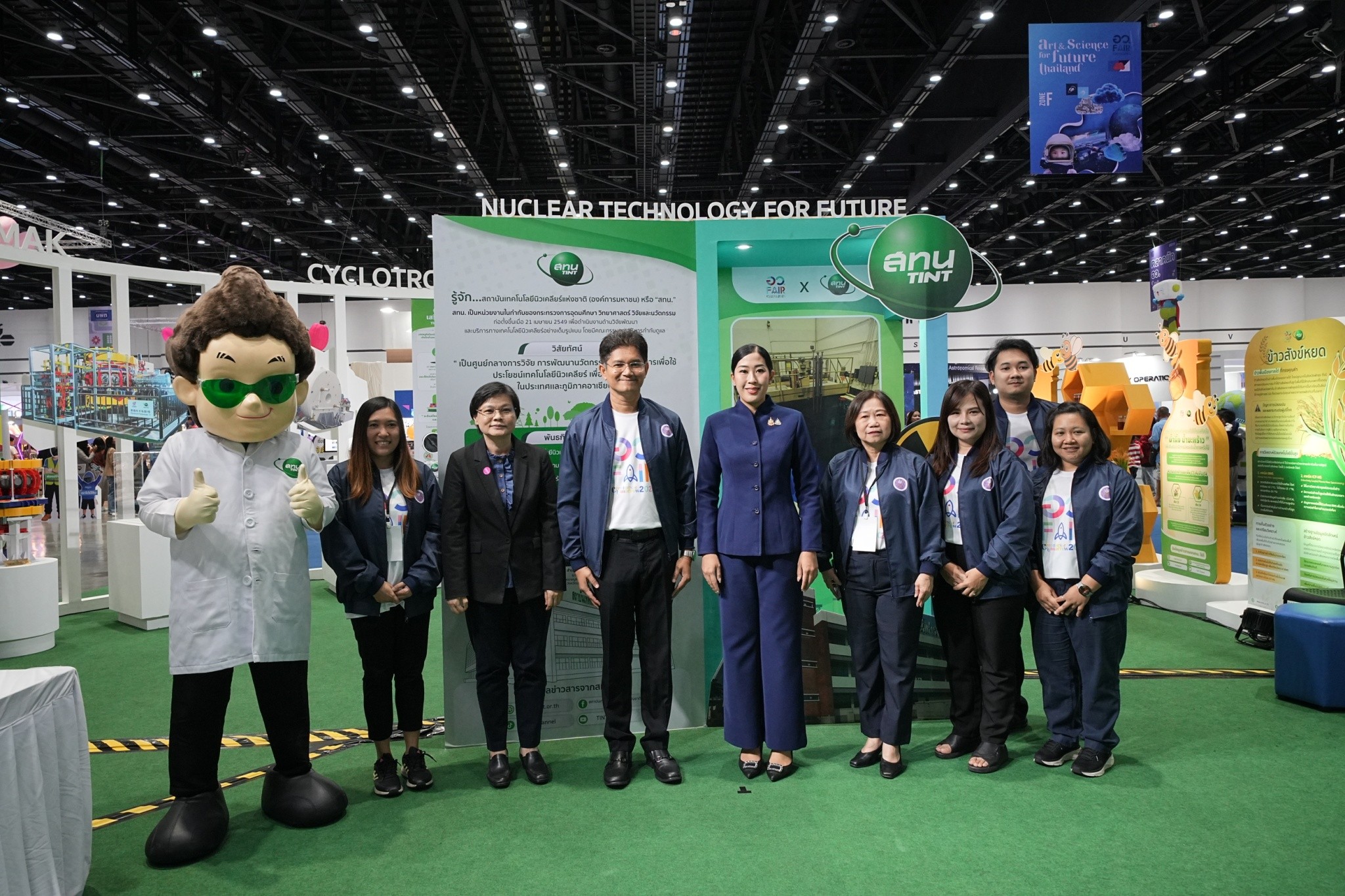 TINT visits covid hospital center