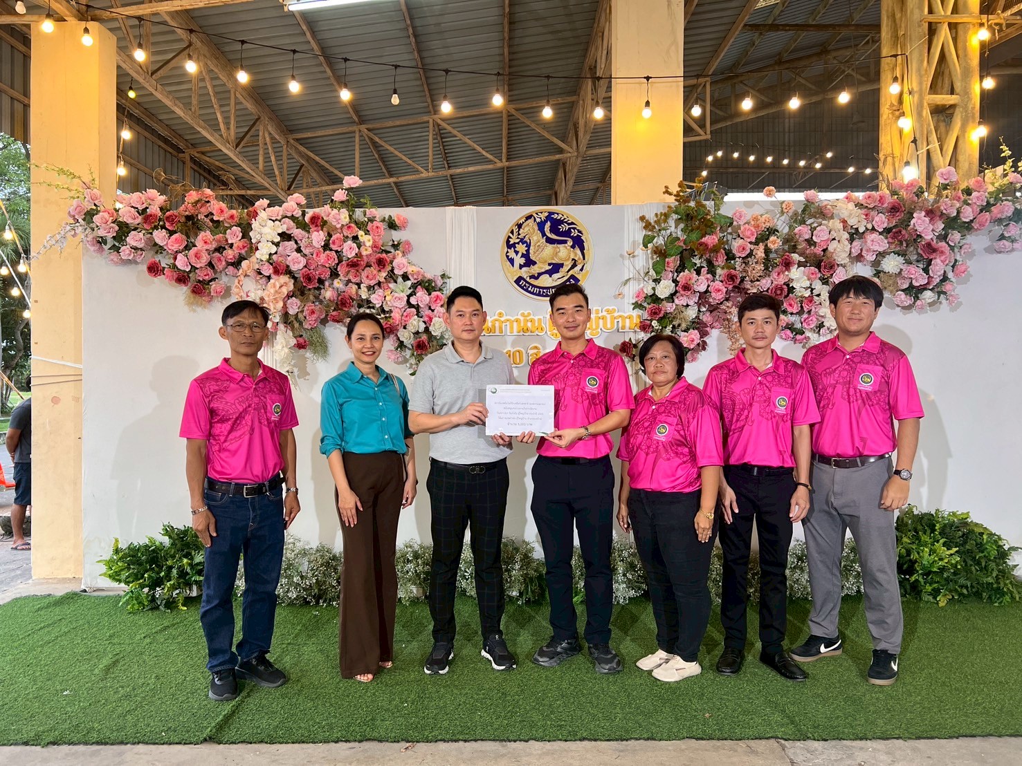 TINT visits covid hospital center