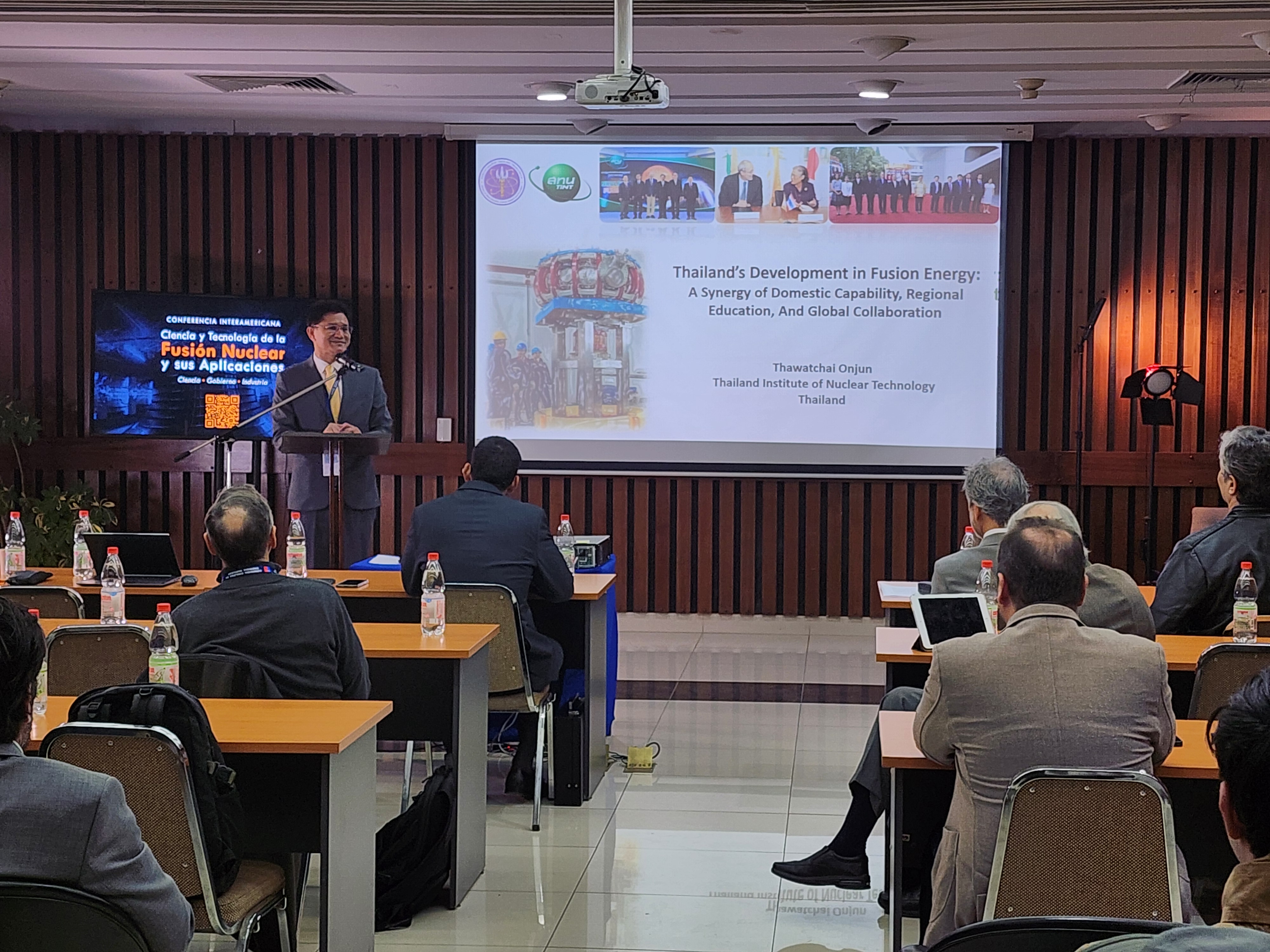 TINT visits covid hospital center