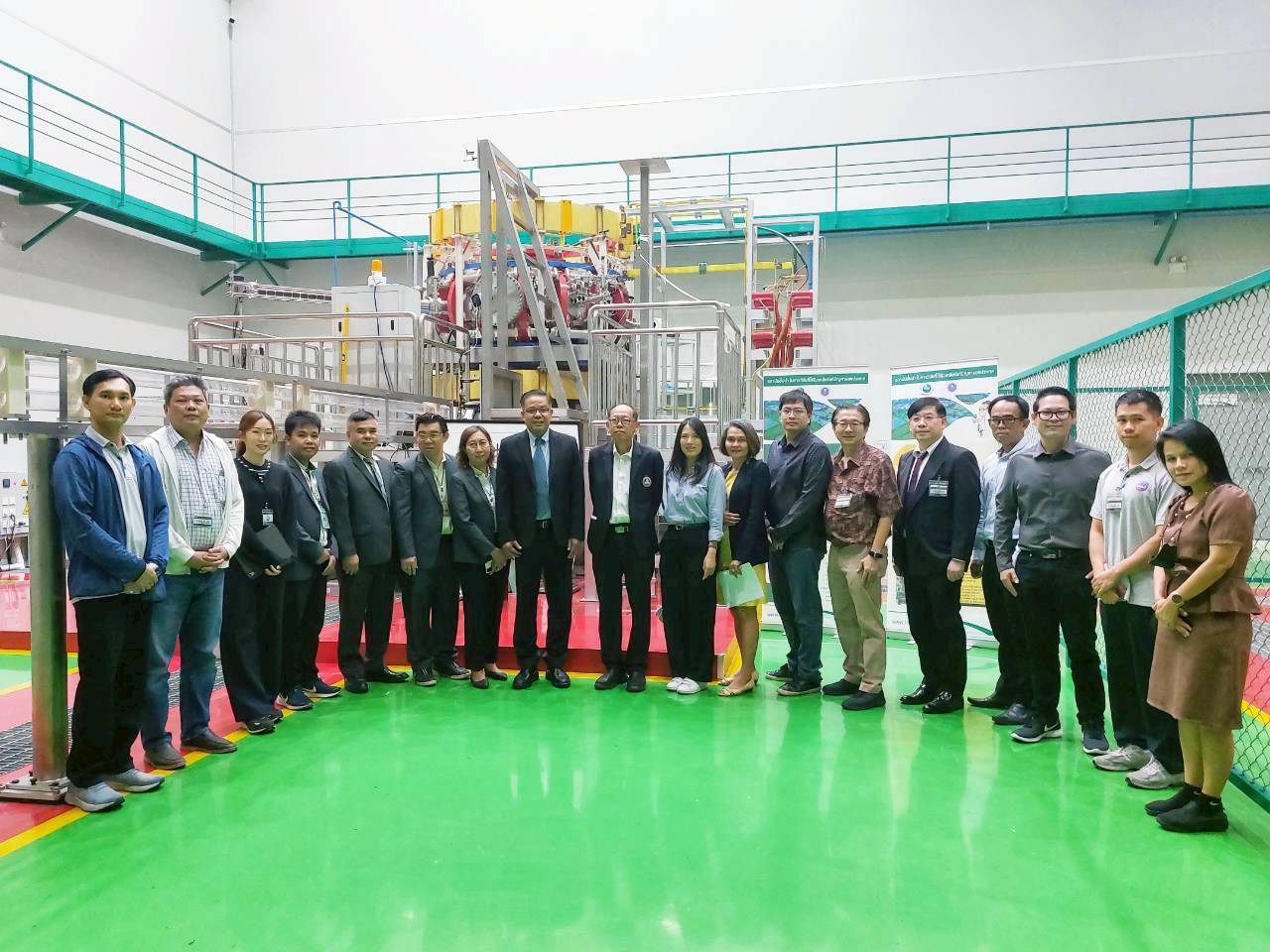 TINT visits covid hospital center