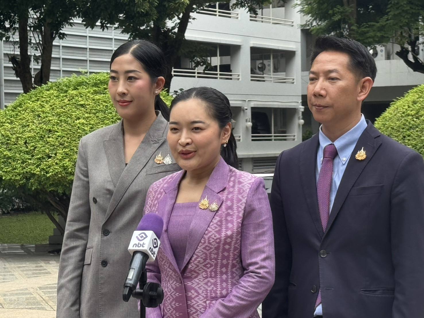 TINT visits covid hospital center