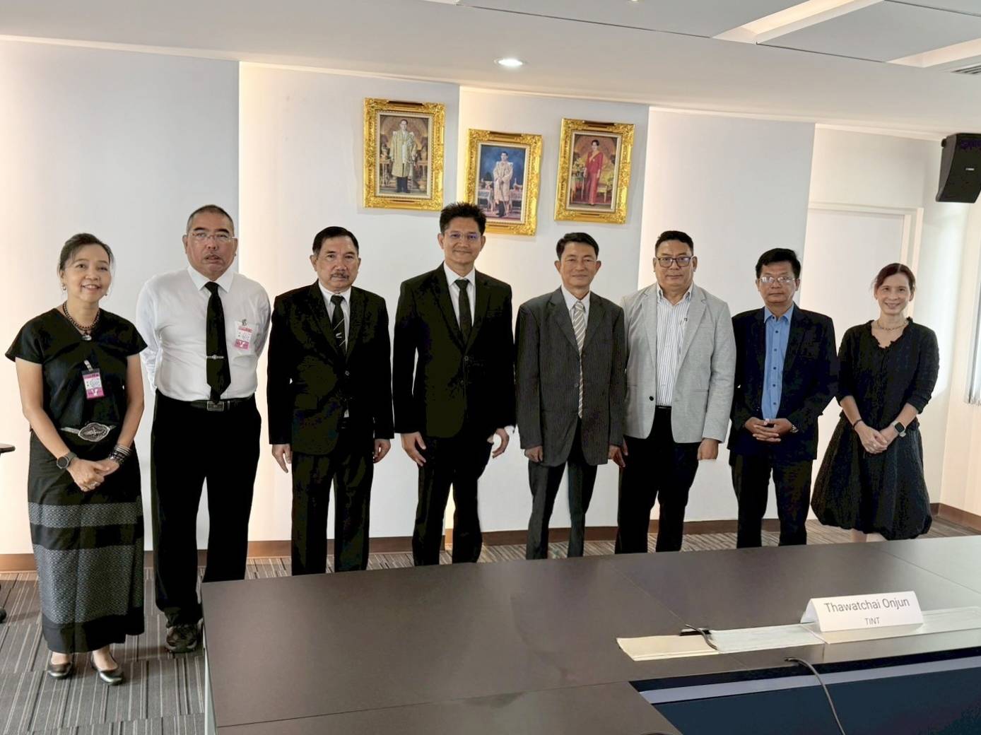 TINT visits covid hospital center