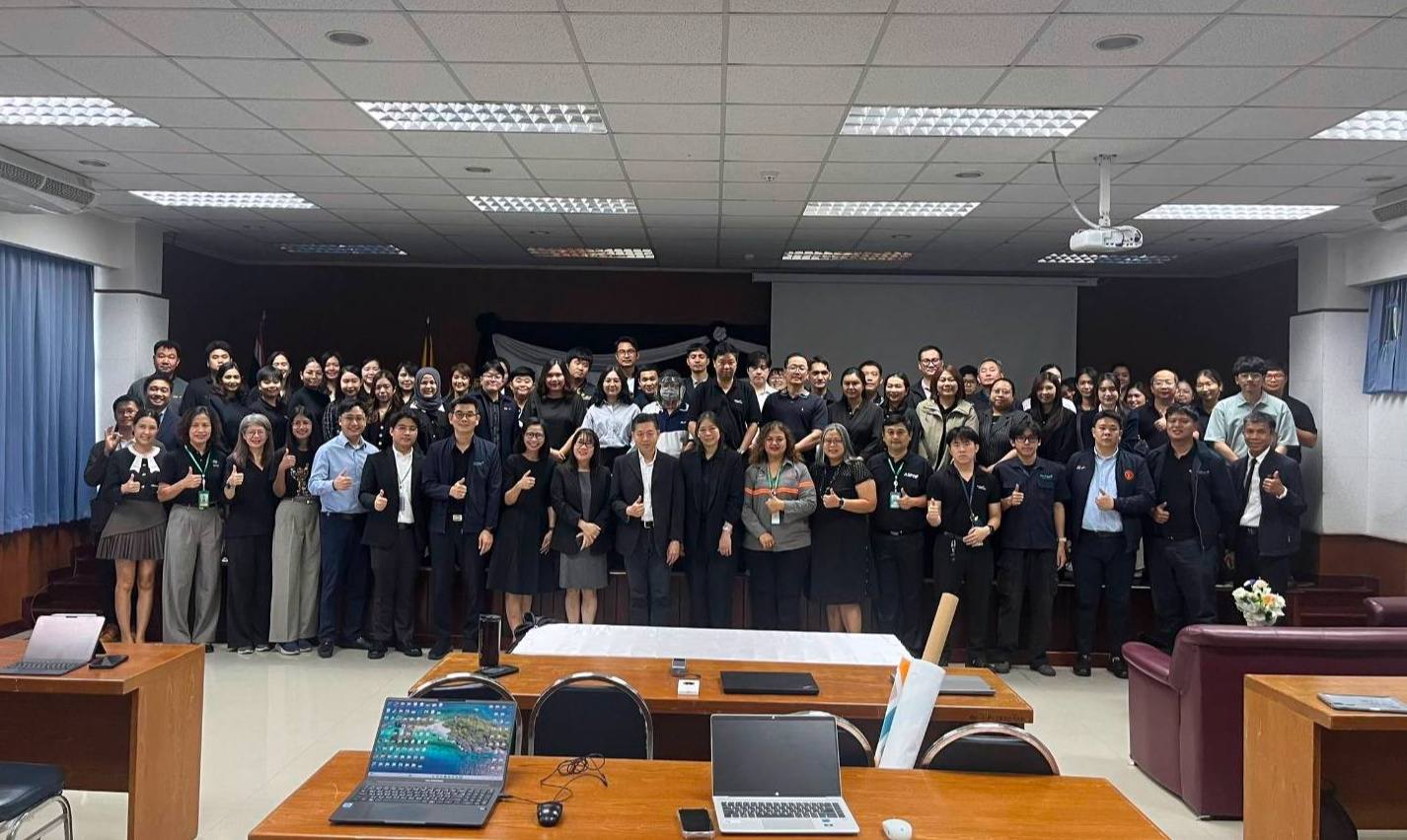 TINT visits covid hospital center