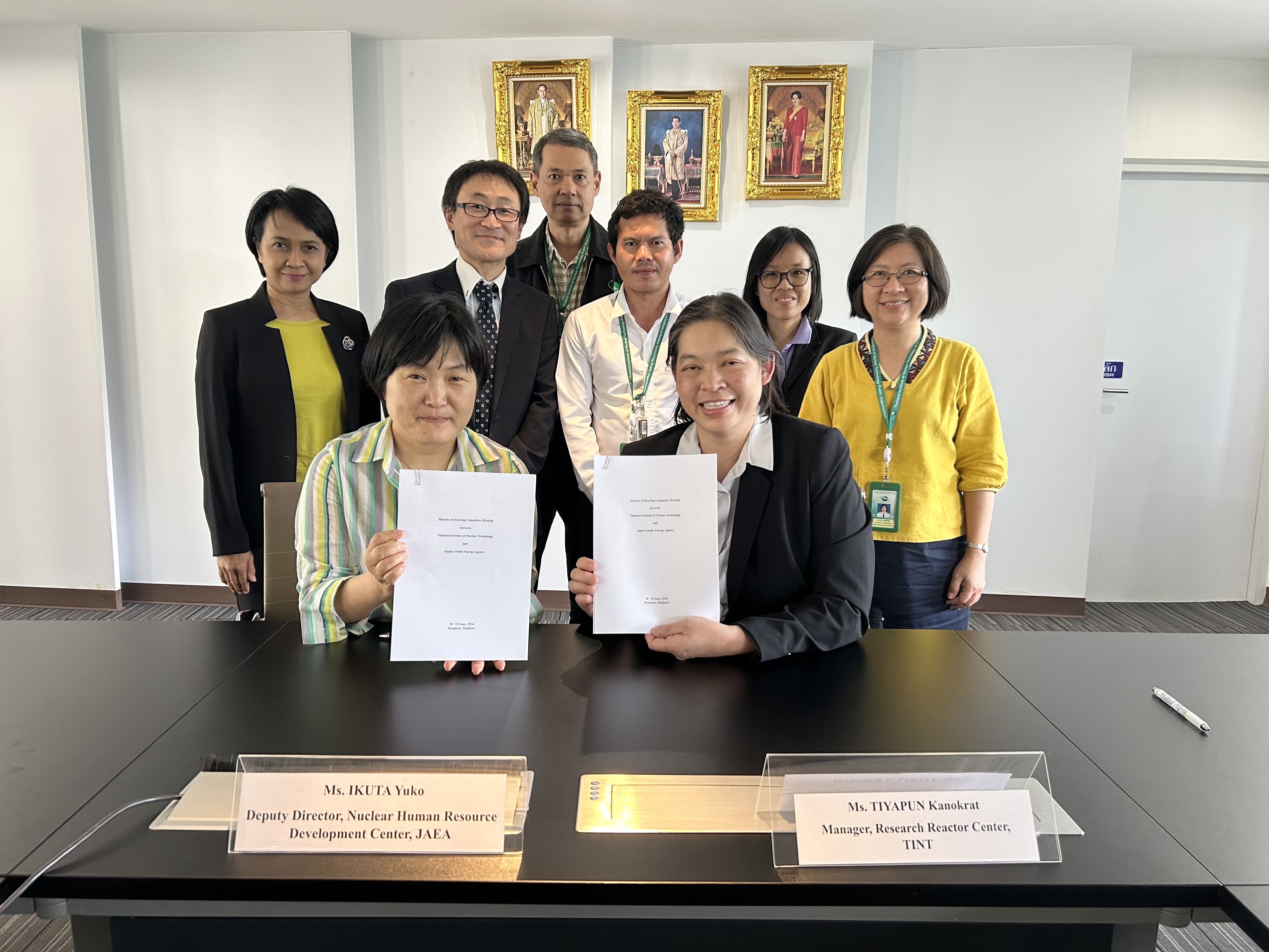 TINT visits covid hospital center