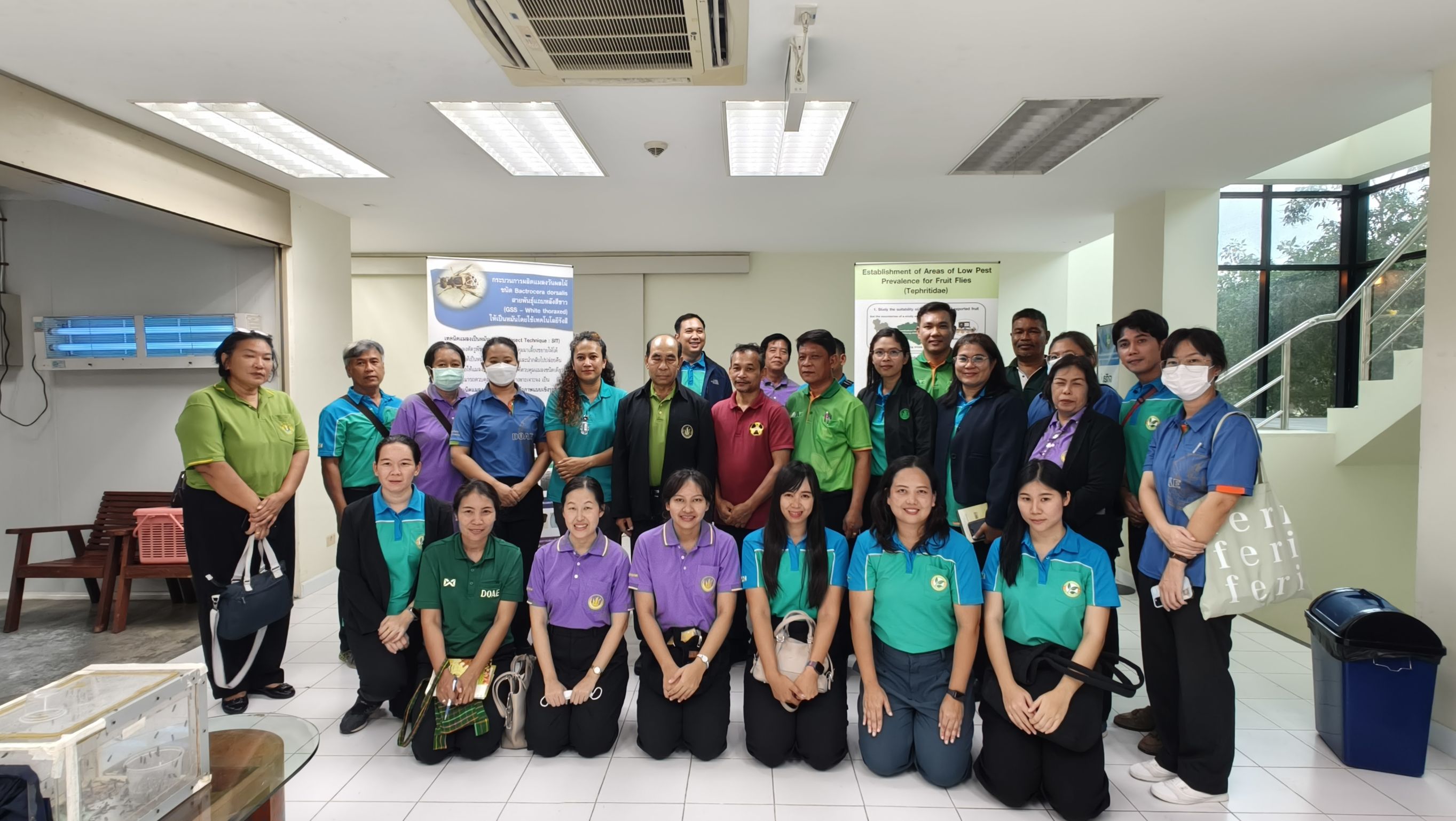 TINT visits covid hospital center