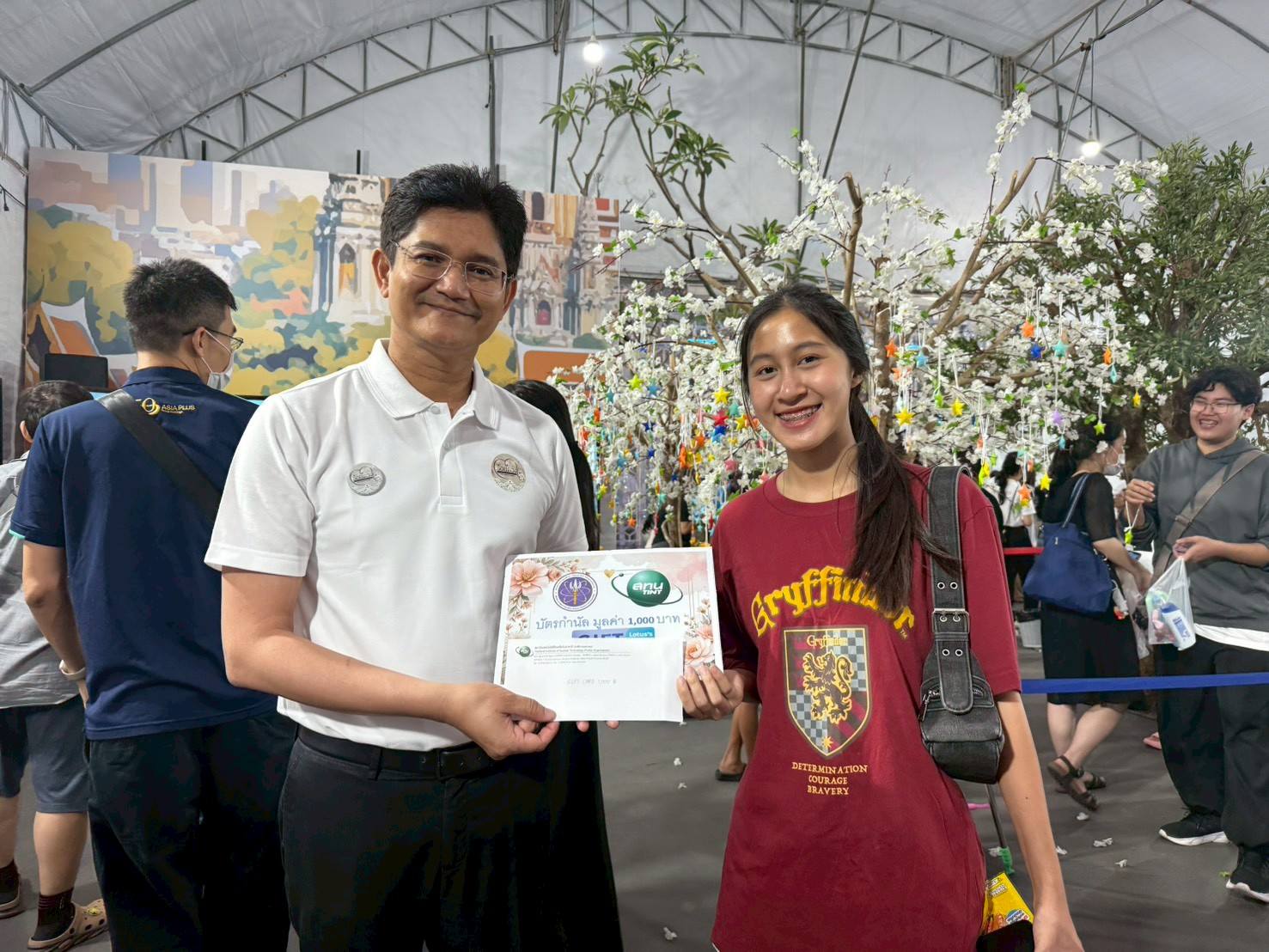 TINT visits covid hospital center