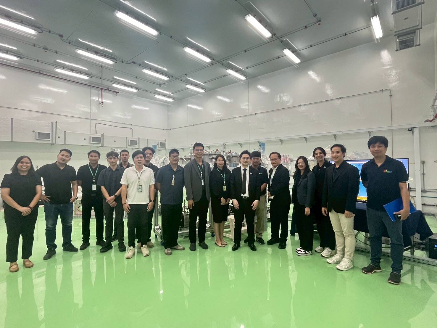 TINT visits covid hospital center