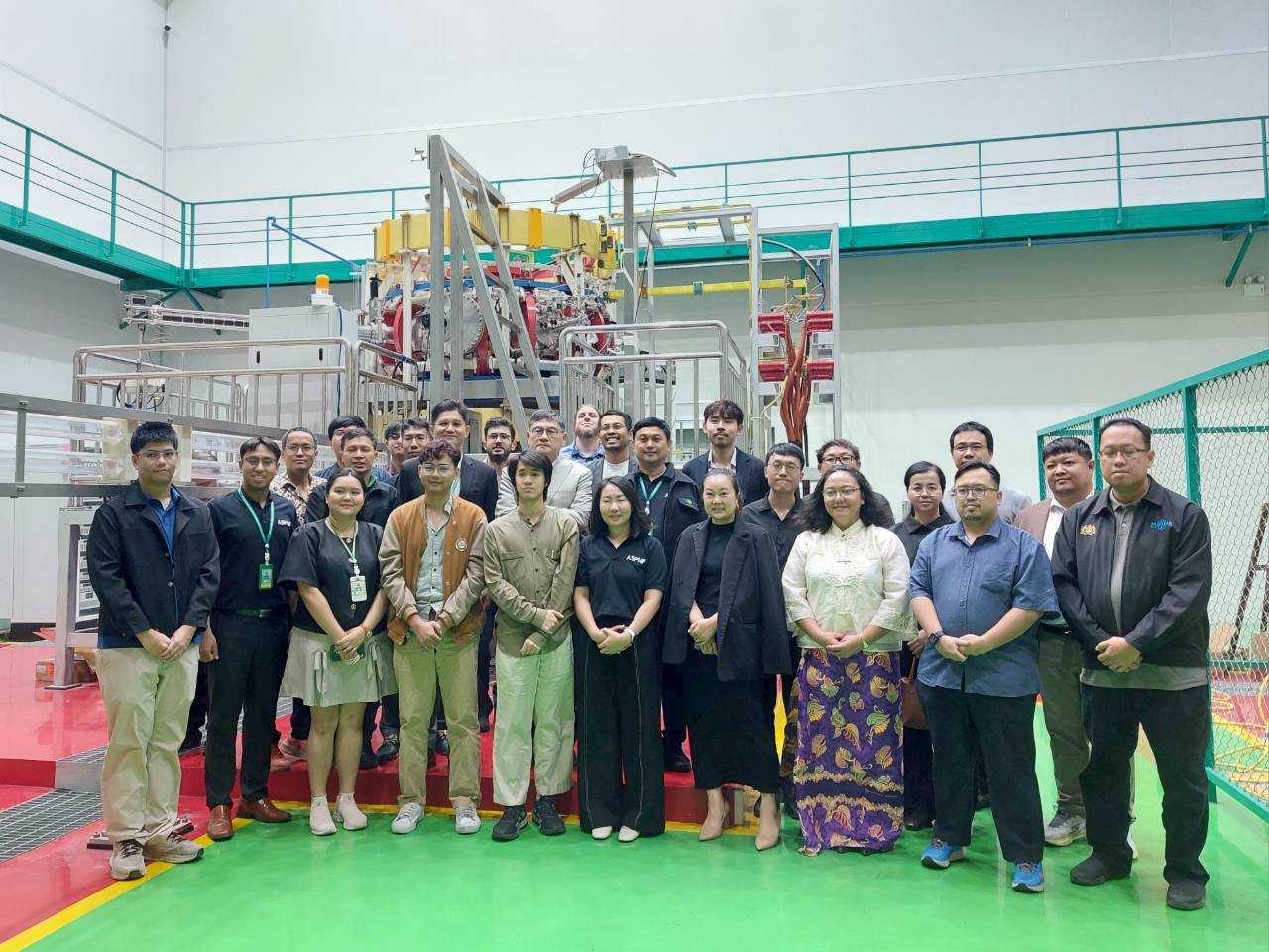 TINT visits covid hospital center
